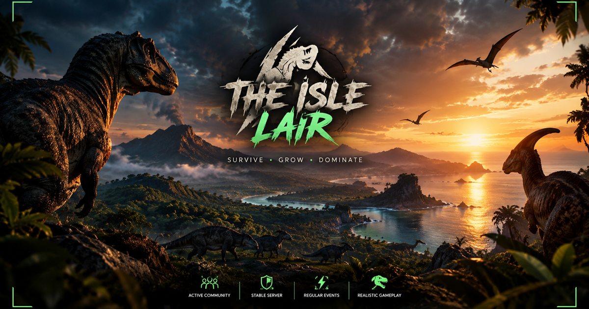 The Isle Lair: The Isle Evrima community server